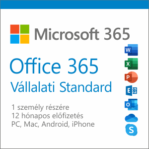 Microsoft 365 Vállalati Standard + Teams